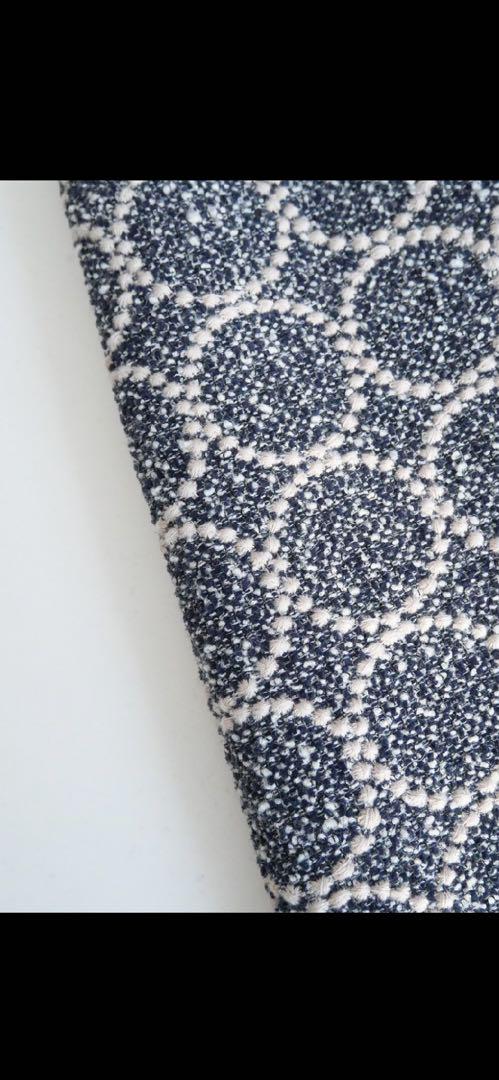 2023AW mina perhonen タンバリン コート navy mix 2023AW mina perhonen タンバリン コート navy mix