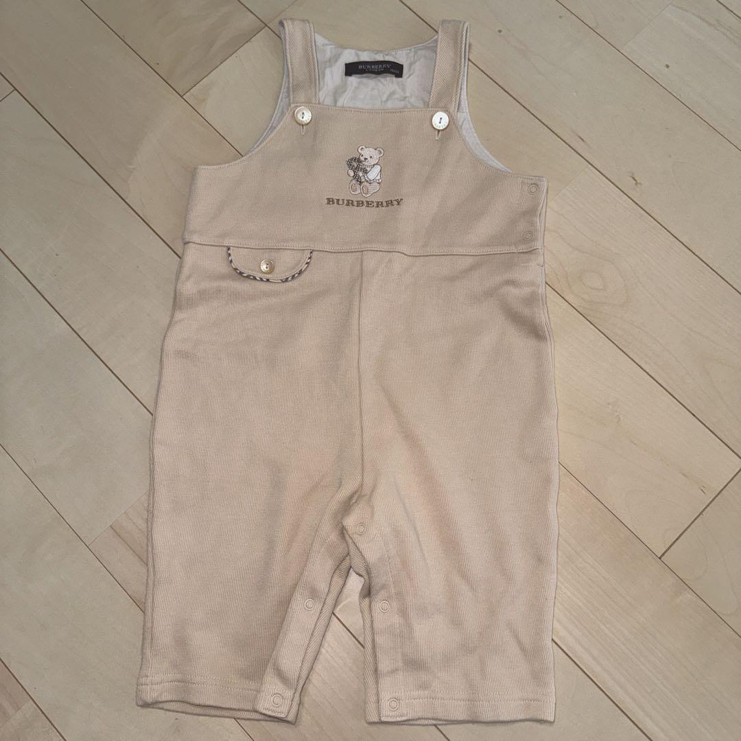 BURBERRY バーバリー　カバーオール　オーバーオール　ノバチェック　美品