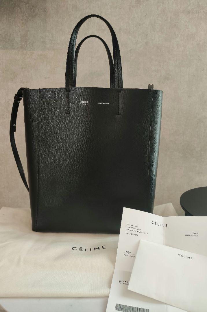 【限定値下げ】セリーヌ スモールカバ カバスモール トート ブラック 美品 黒