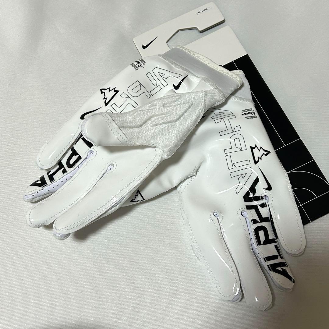 新品】 アメフト NIKE SUPERBAD 6.0 グローブ WHITE M