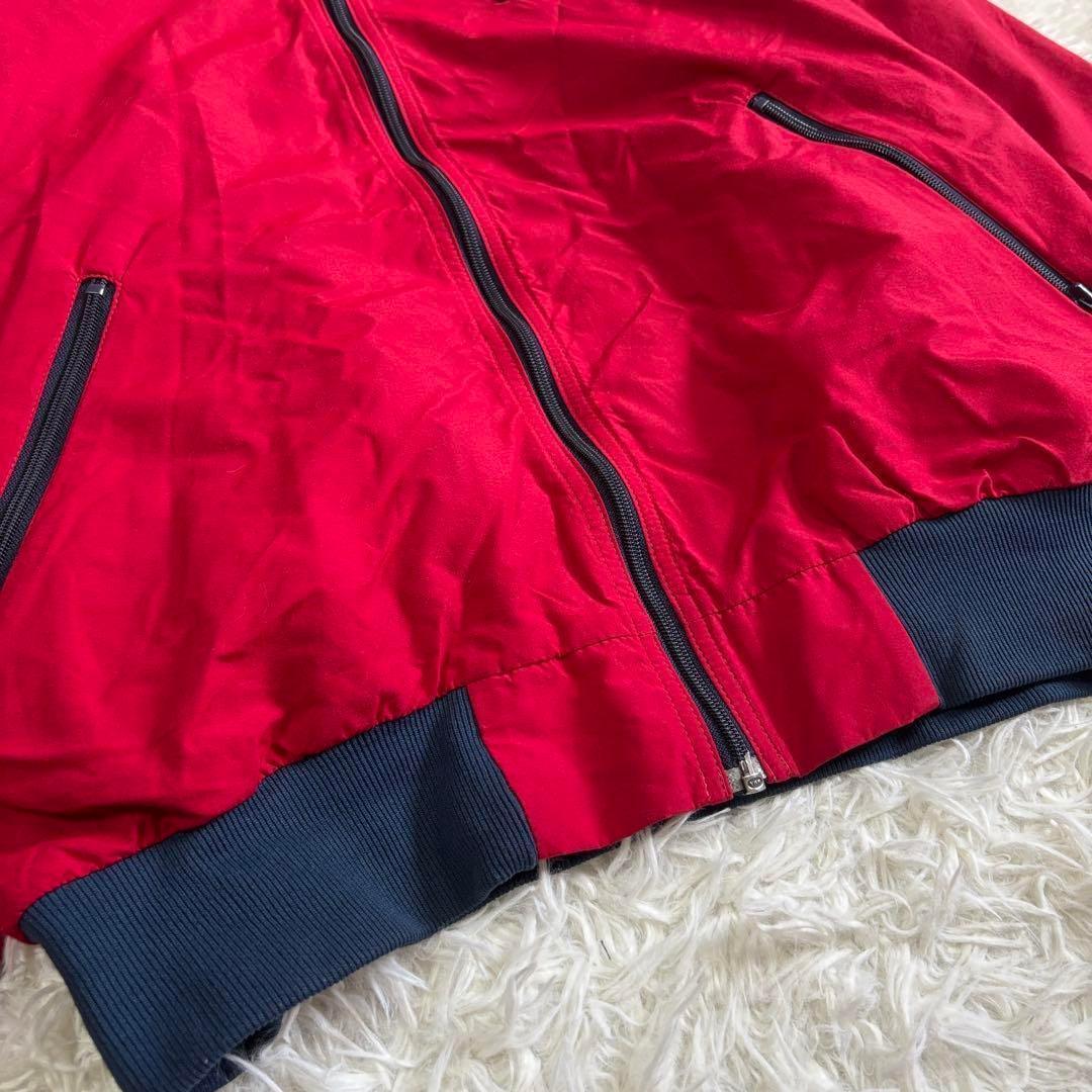 エルエルビーン ナイロンジャケット レッド ネイビー襟 袖 長袖 B125 エルエルビーン ナイロンジャケット レッド ネイビー襟 袖 長袖 B125