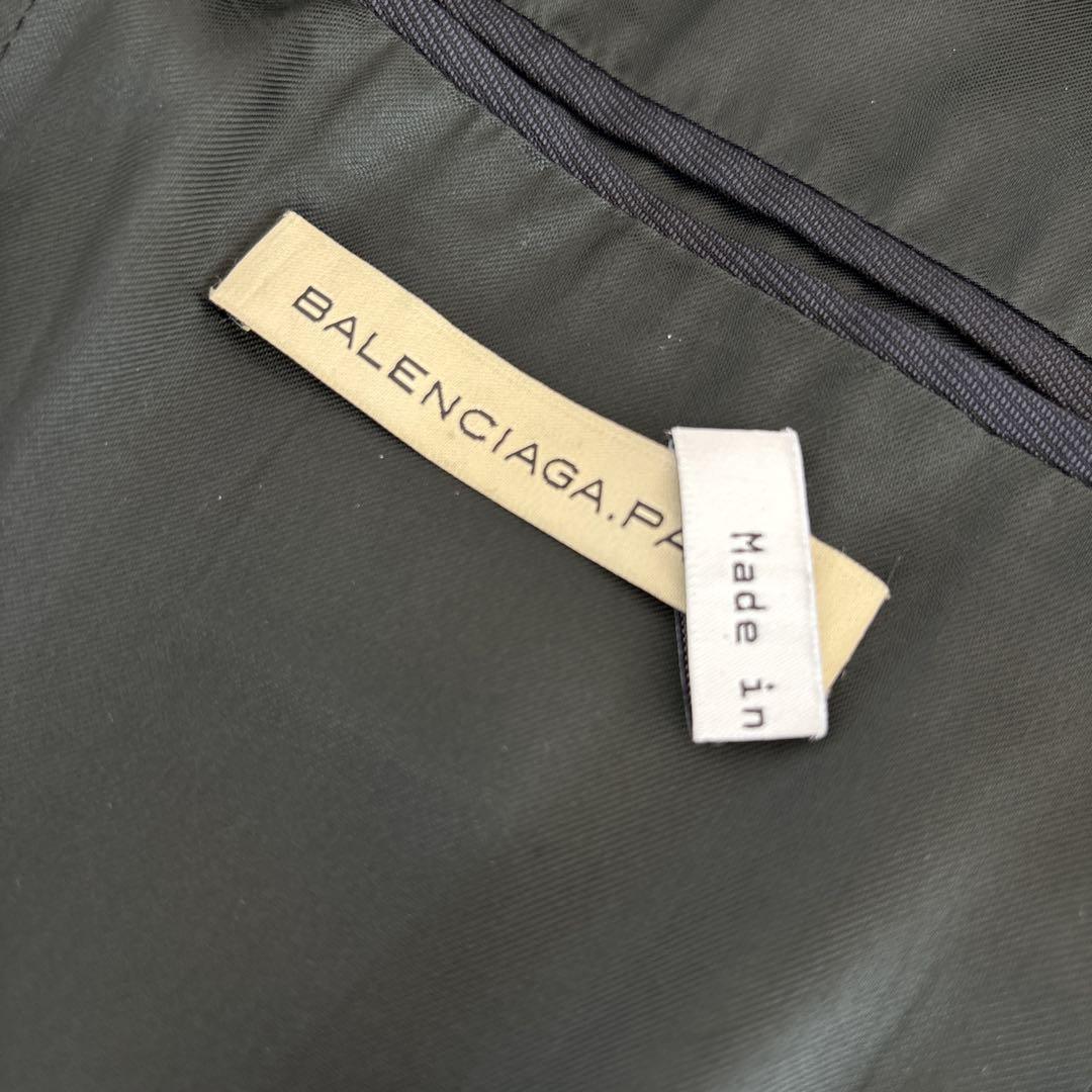 BALENCIAGA バレンシアガ ダークグレー テーラードジャケット