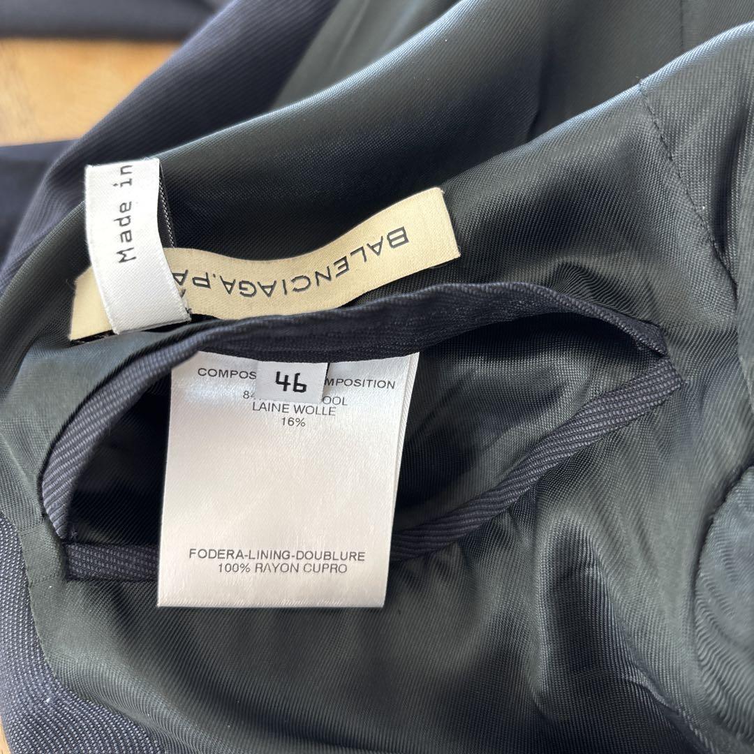 BALENCIAGA バレンシアガ ダークグレー テーラードジャケット