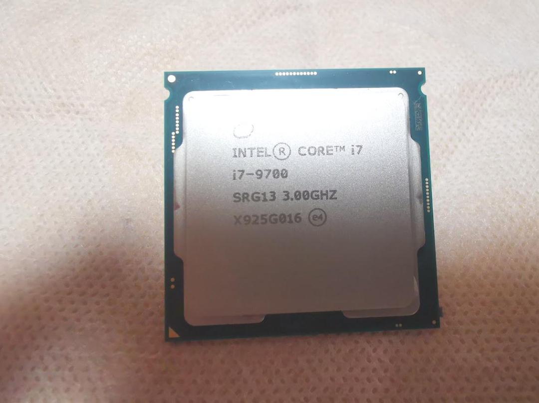 Intel i7-9700 CPU 3.00GHz 動作未確認品② 6,990円