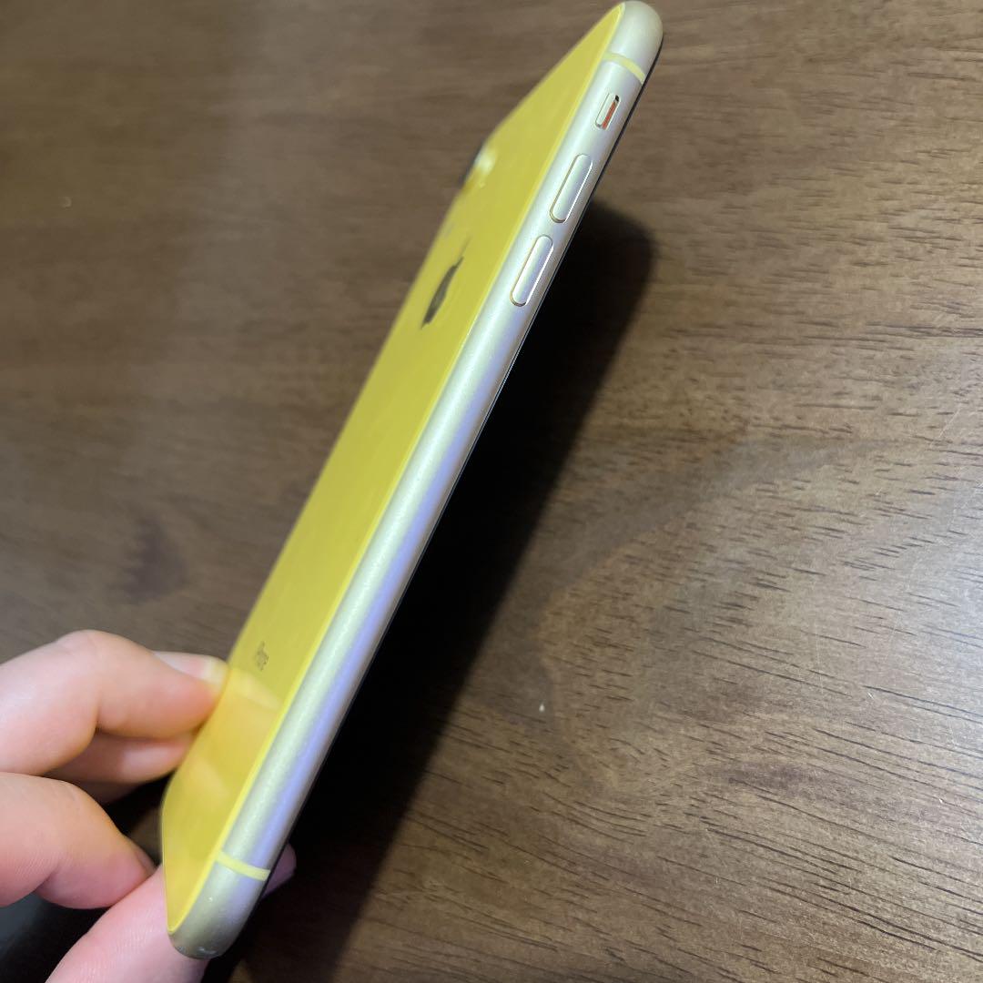 ・バッテリ⓺ iPhone XR Yellow 64 GB SIMフリー 箱付き 1d872-m81762775541 イエロー