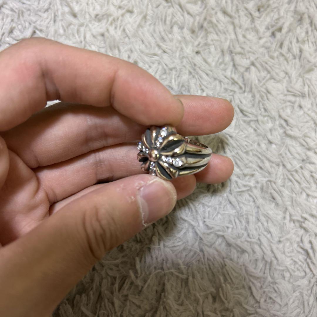 割引購入 18号 CHプラスリング クロムハーツ アフターダイヤ メルカリ - アクセサリー