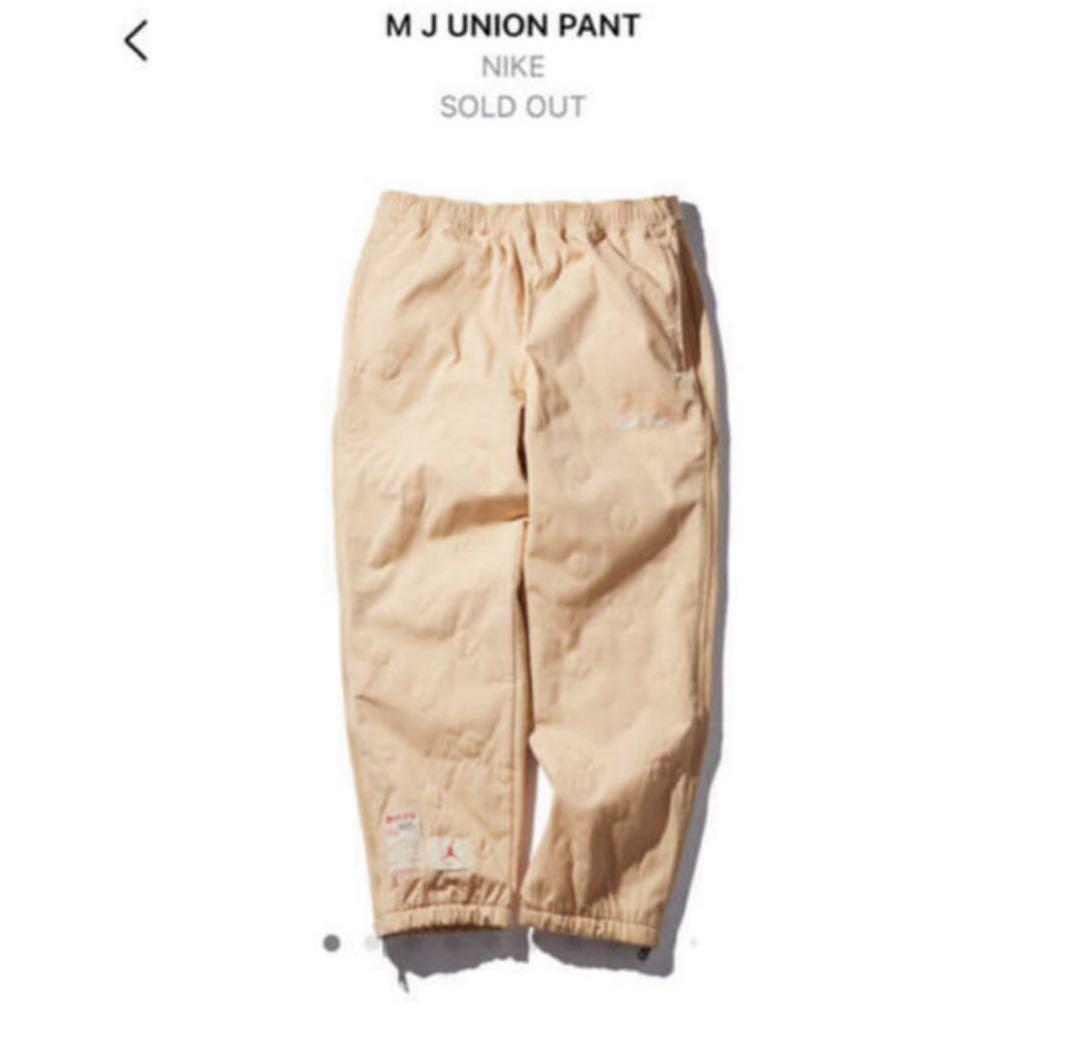 ユニオン × ジョーダン フューチャー イズ ナウ　ジャケット&パンツ