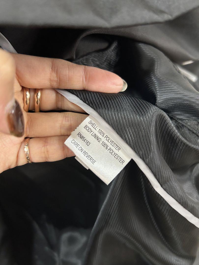 美品 Calvin Klein コート トレンチコート 黒 ブラック CK