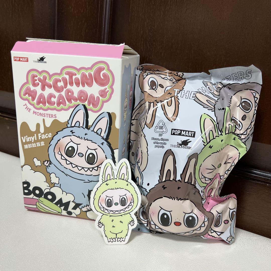 POP MART Exciting Macaron 新品未開封 POP MART EXCITING MACARON LABUBU THE MONSTERS Single Blind