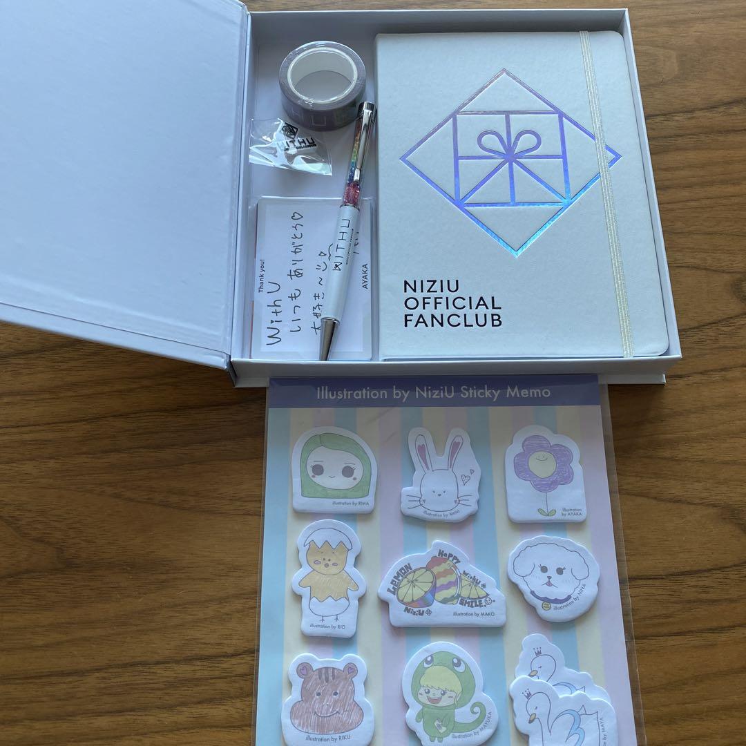 値下げ！NiziU ファングッズセット NiziU WITHU ファンクラブグッズ セット - メルカリ