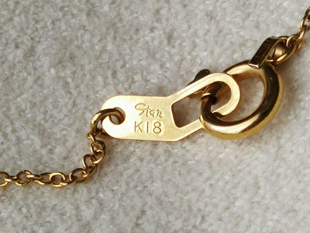 セール新品 スタージュエリー K18YG 0.03ct 2wFYN-m81771898688 フラワーセッティングダイヤネックレス 得価お得