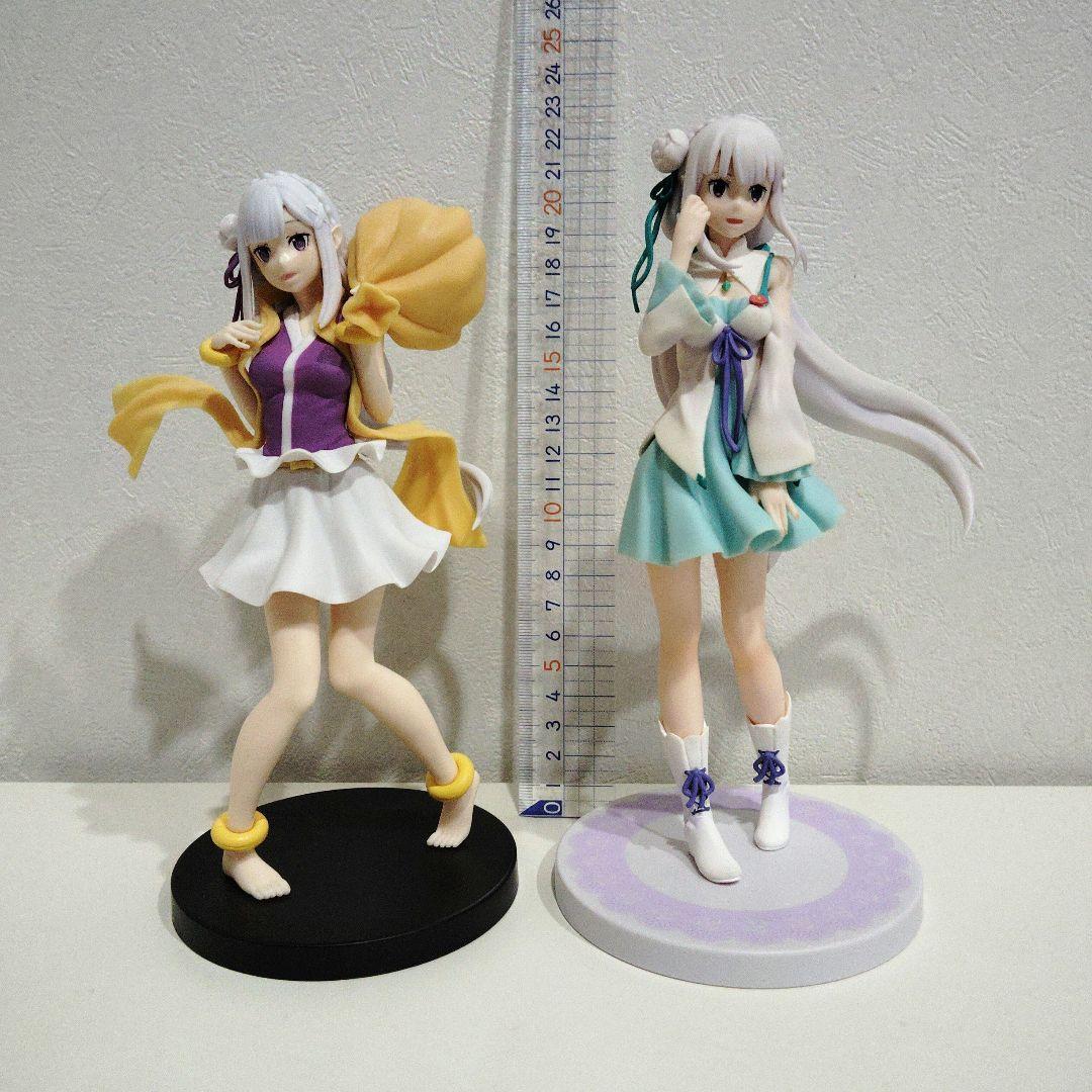Re:ゼロから始める異世界生活　フィギュア１４点　どでかトートバッグ１点
