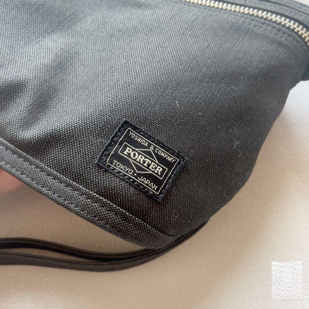 【美品】　PORTER SMOKY スモーキー　ショルダーバッグ ブラック　鞄