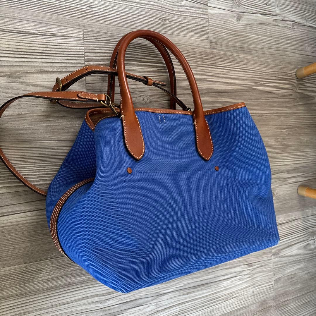 斜め掛けにも!【ラルフローレン】高級レザーベルポートトート 斜め掛けにも!【ラルフローレン】高級レザーベルポートトート