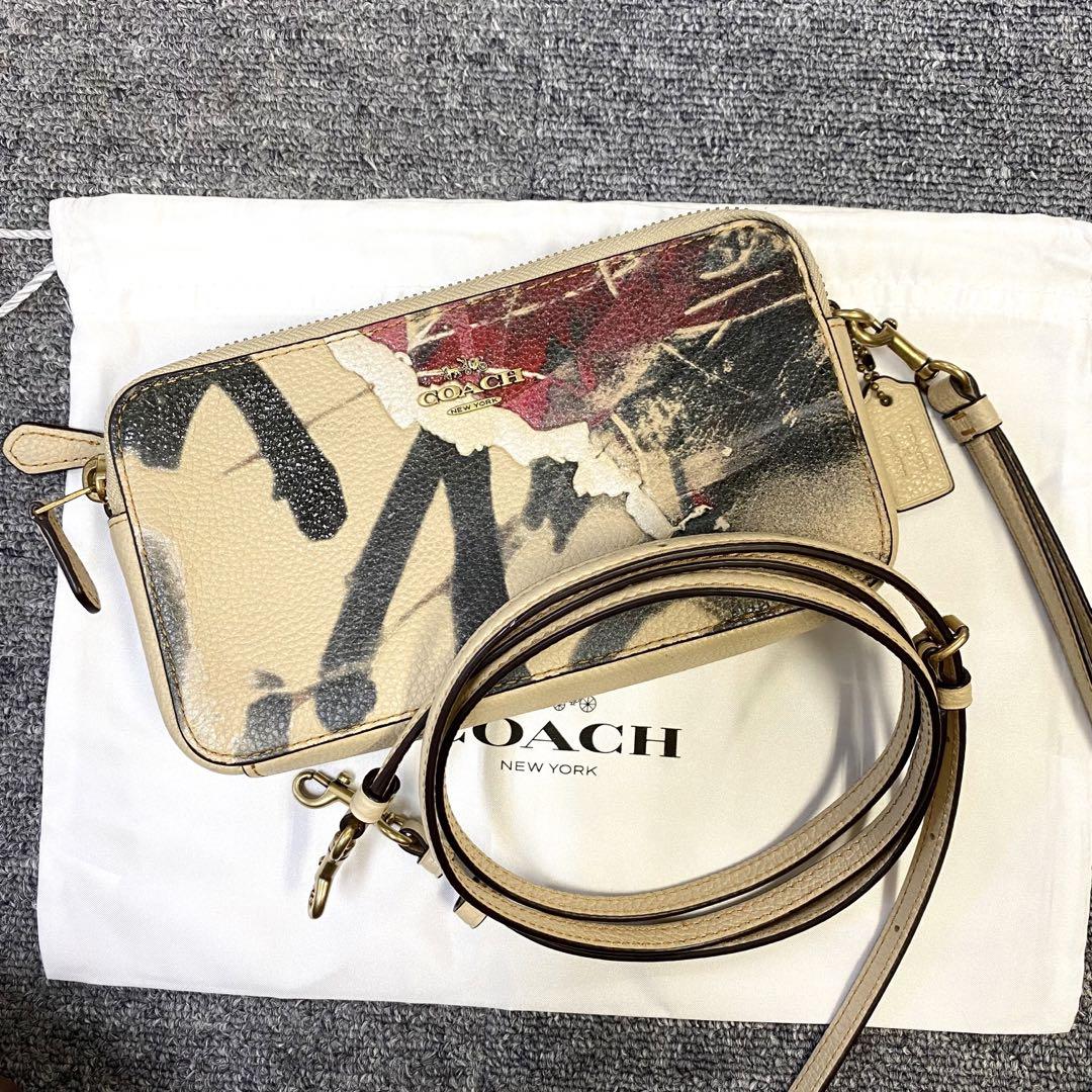 Coachミントサーフコラボショルダーバッグ