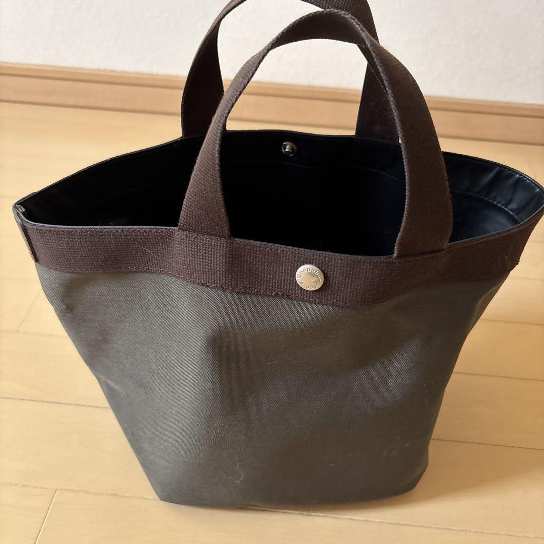 ダークグレー トートバッグ フランス製