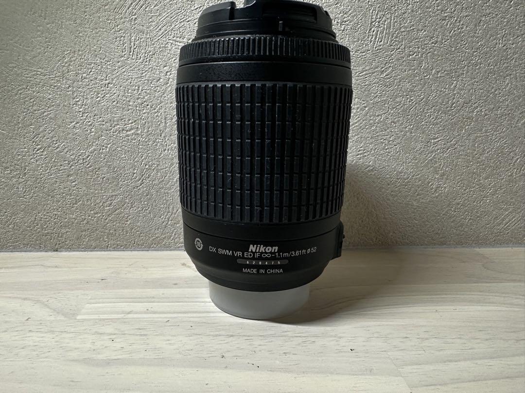 【美品】Nikon 55-200mm f/4-5.6G ED VR 望遠レンズ