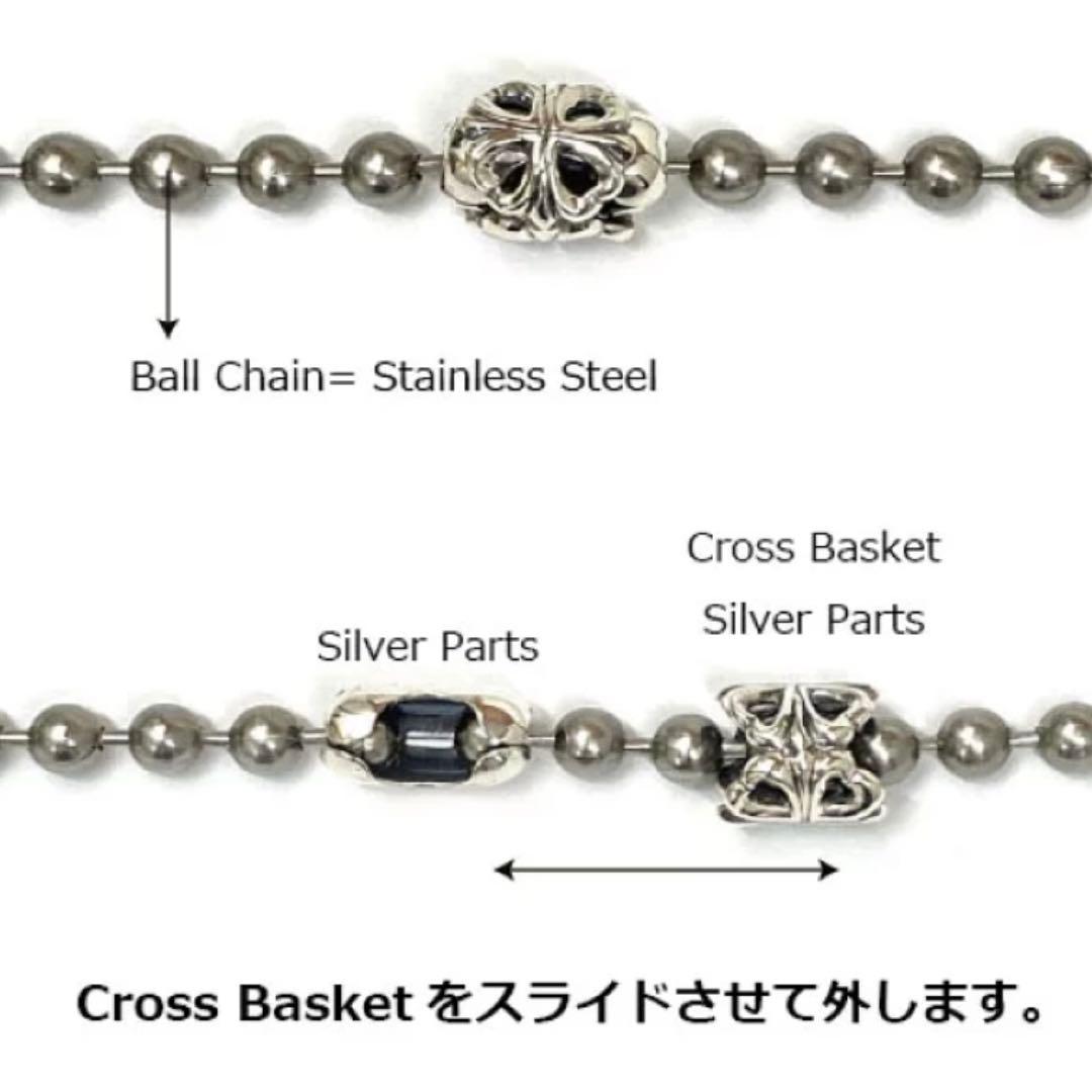 ビルウォールレザー ラージボールチェーンネックレス 56㎝ ゴールド BWL ビルウォールレザー ラージボールチェーンネックレス 56㎝ ゴールド BWL