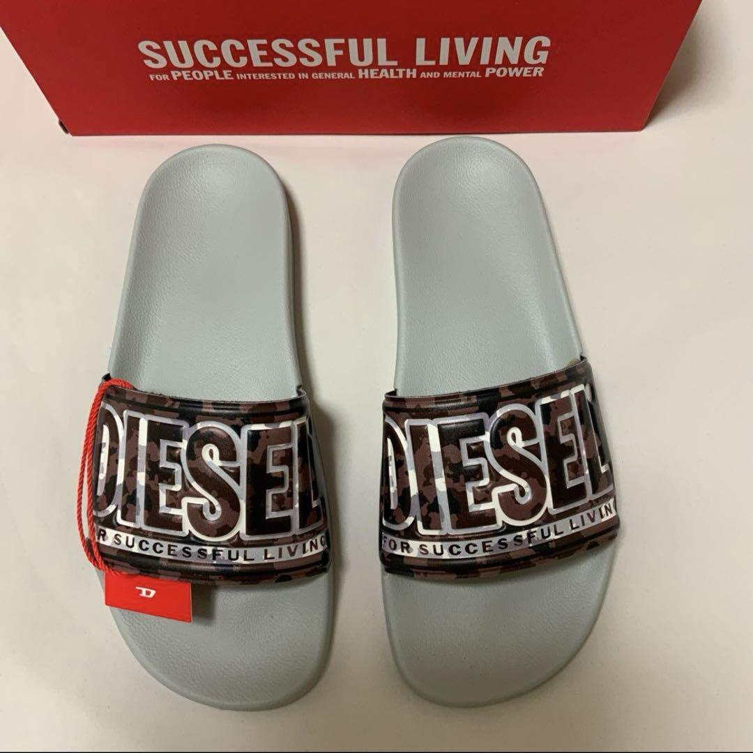 洗練されたデザイン　DIESEL　SA-MAYEMI CC X　グレー　25.5