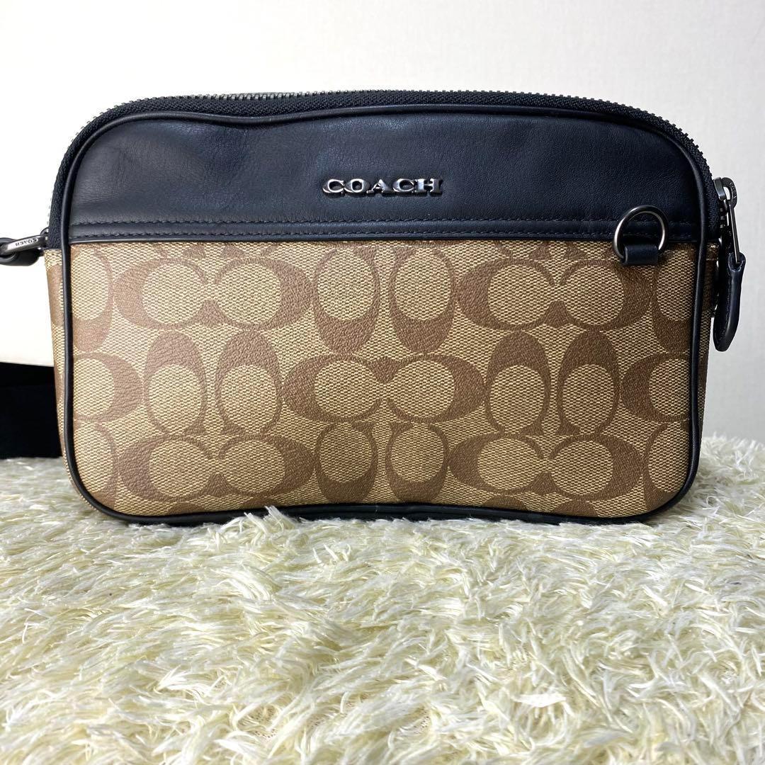 現行品 美品✨ コーチ COACH ショルダーバッグ グラハム クロスボディ