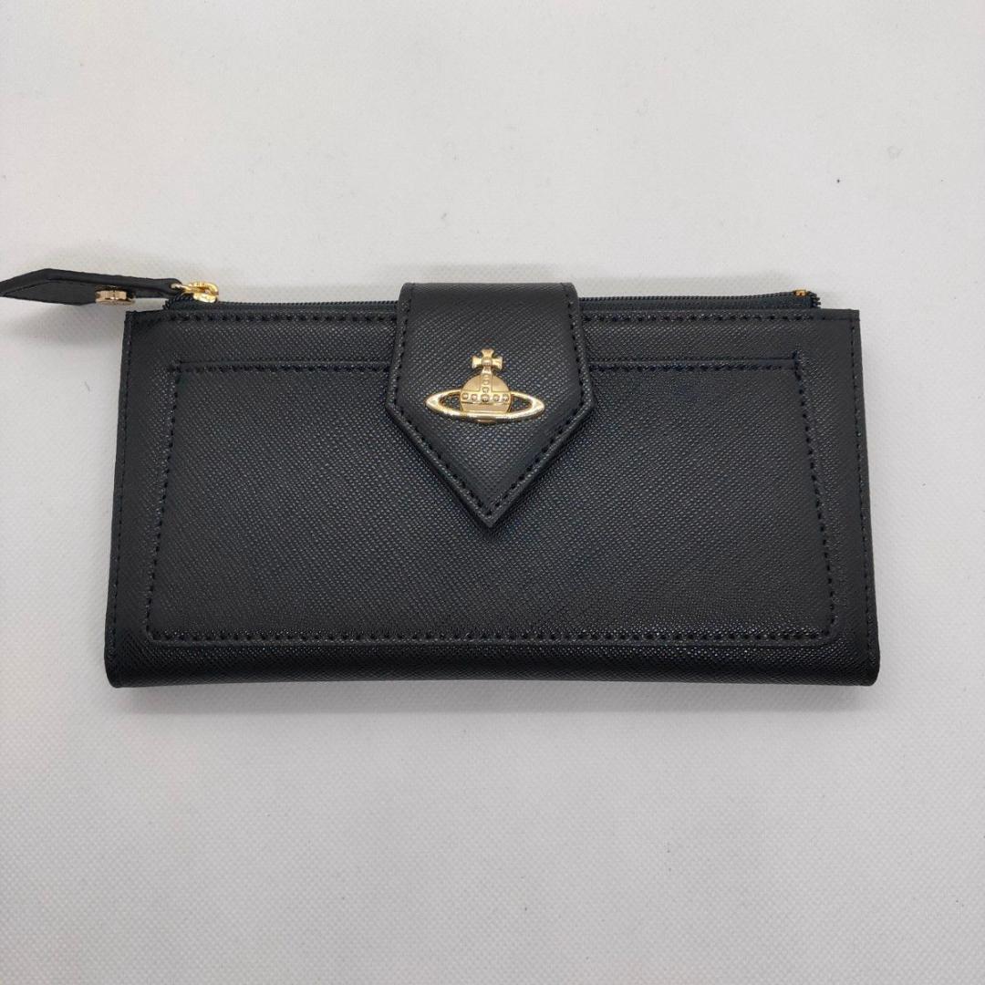 311LGREY最終値下げ！ヴィヴィアンウエストウッド長財布 アウトレット品 ヴィヴィアン 長財布 ラウンドファスナー レディース ブランド