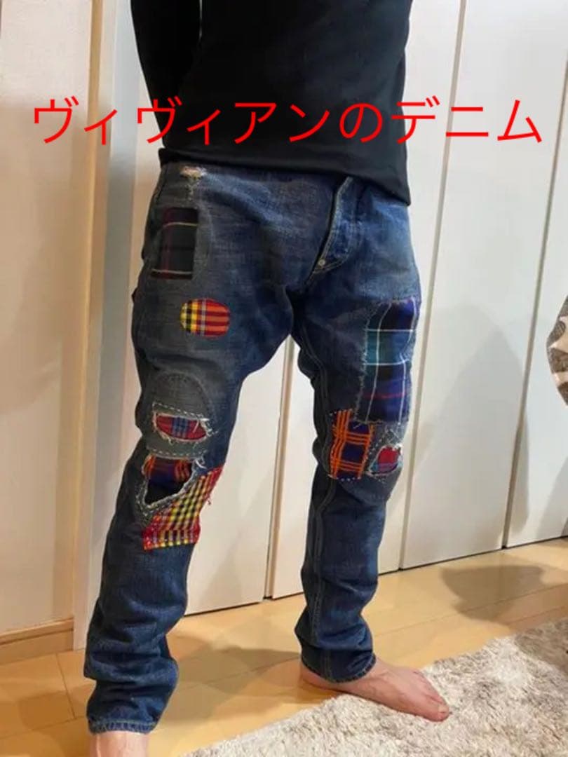 ヴィヴィアン・ウエストウッド デニム パッチワーク csm.fi.cr