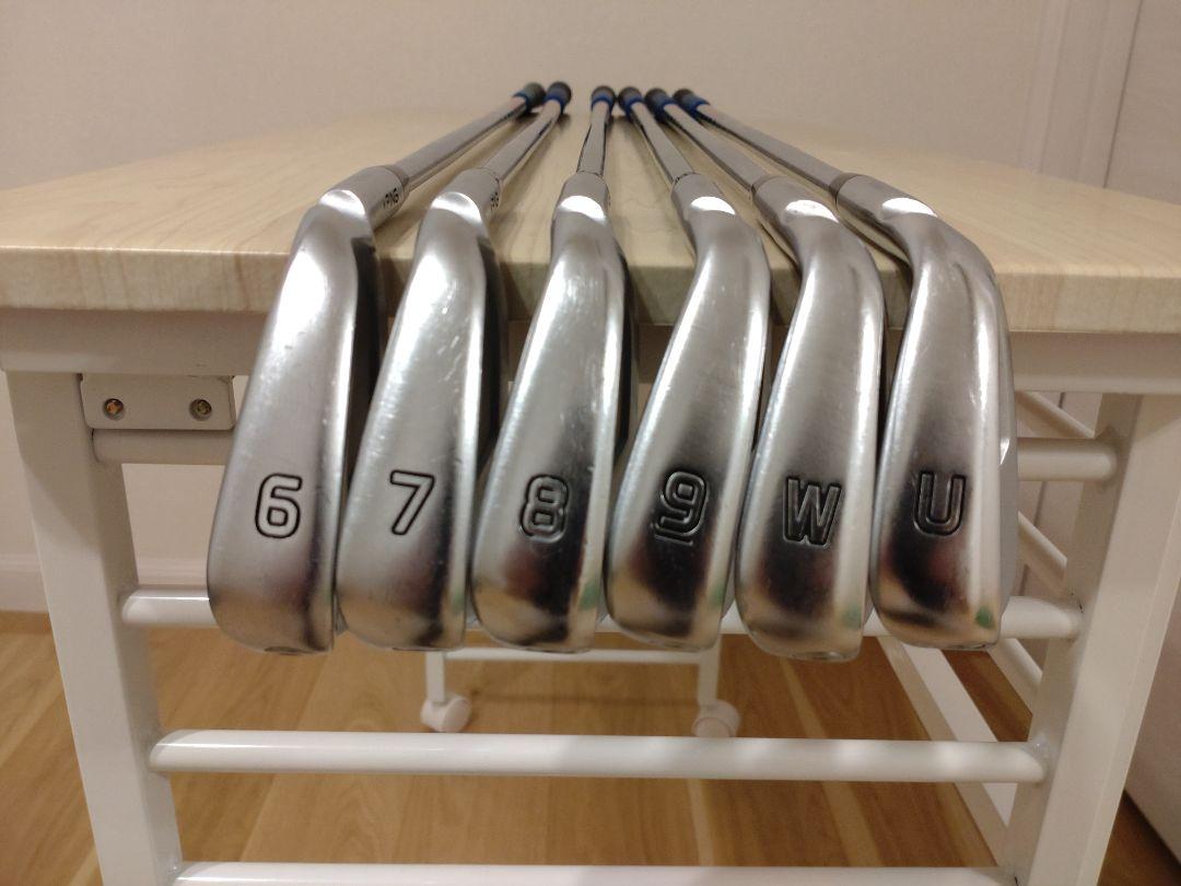 【PING i525】右 6789WU 6本セット modus120S ドット黒