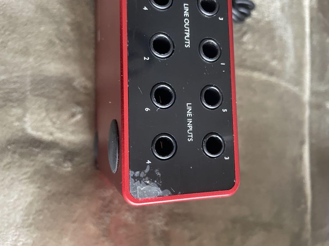 DJ機材 Focusrite Scarlett 8i6 3rd Generation