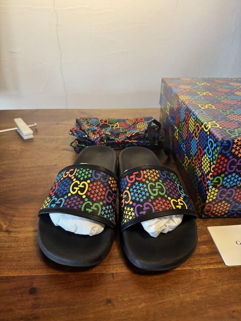 GUCCI サイケデリック　シャワーサンダル