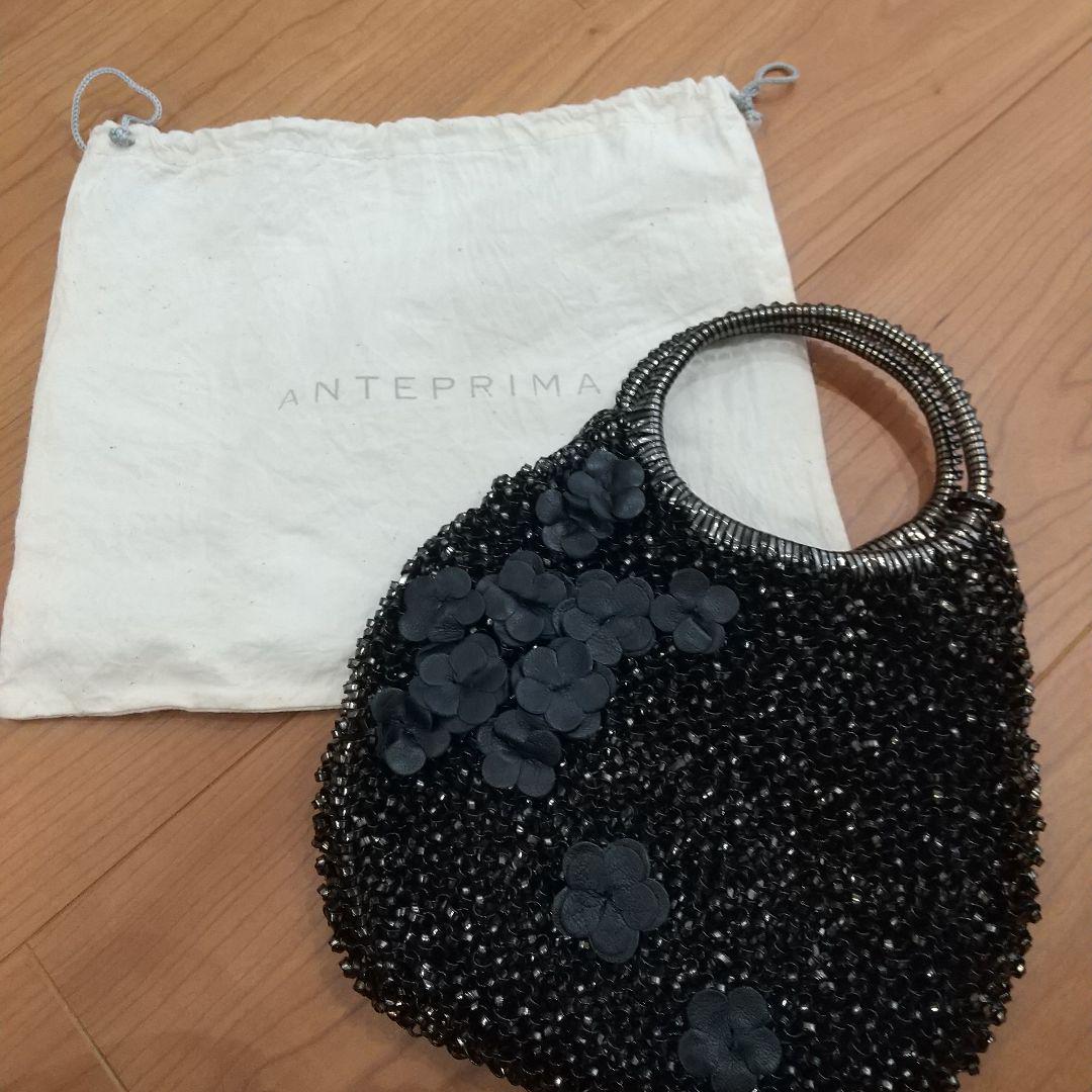 ANTEPRIMA  ワイヤーバッグ パーティーバッグ 黒