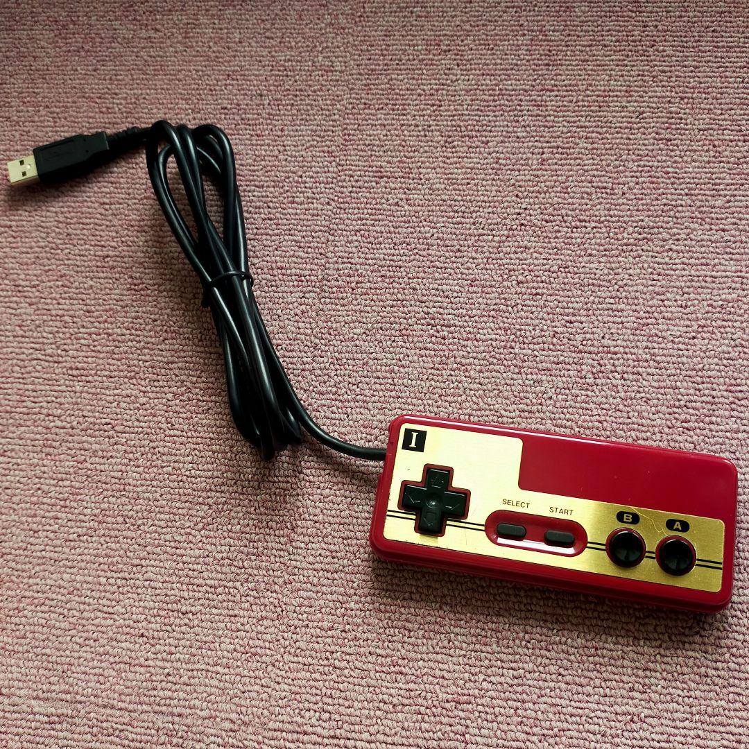 ファミコン FCパッドUSB化基板内蔵 ゲームパッド