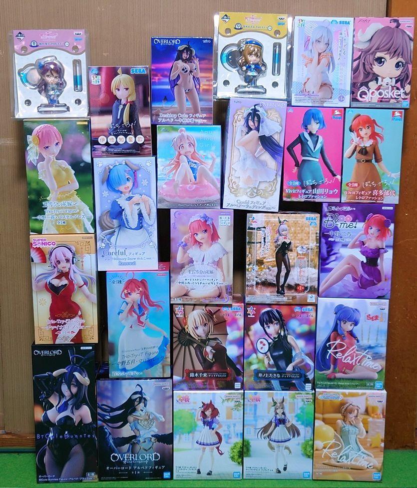 美少女フィギュア 25個 プライズ まとめ売り アルベド まひろ 等