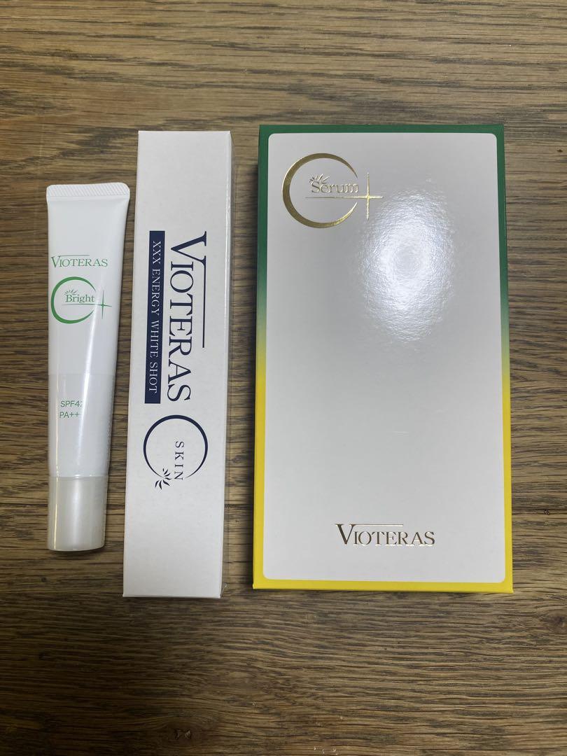 VIOTERAS C+クリアセラム& クリーム&ファンデーション