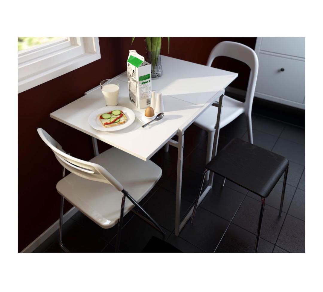 IKEA イケア MUDDUS ムッデゥス ドロップリーフ テーブル