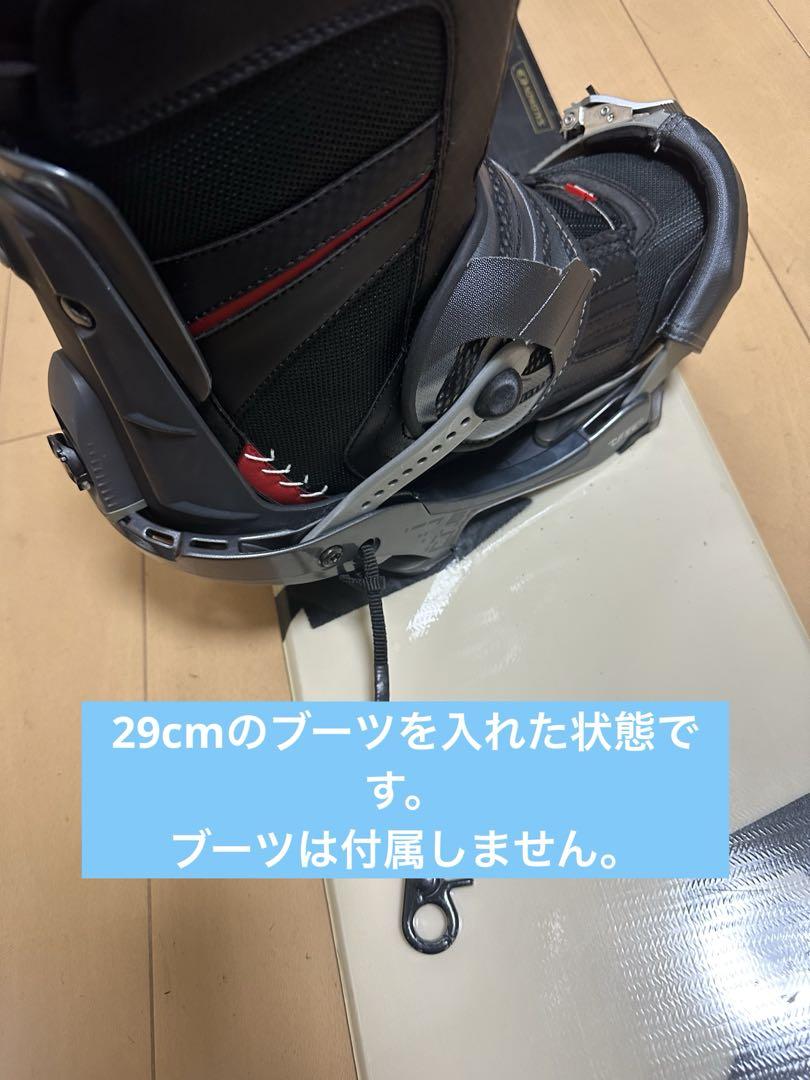 スノーボード Salomon157 ビンディングsalomon sizeLセット