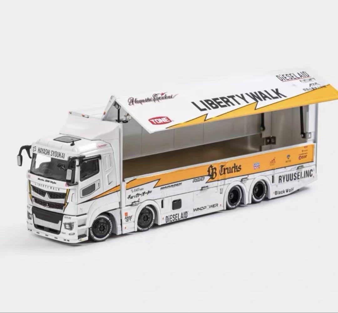 GCD 1/64 三菱 ふそう LB-TRUCKS リバティウォーク