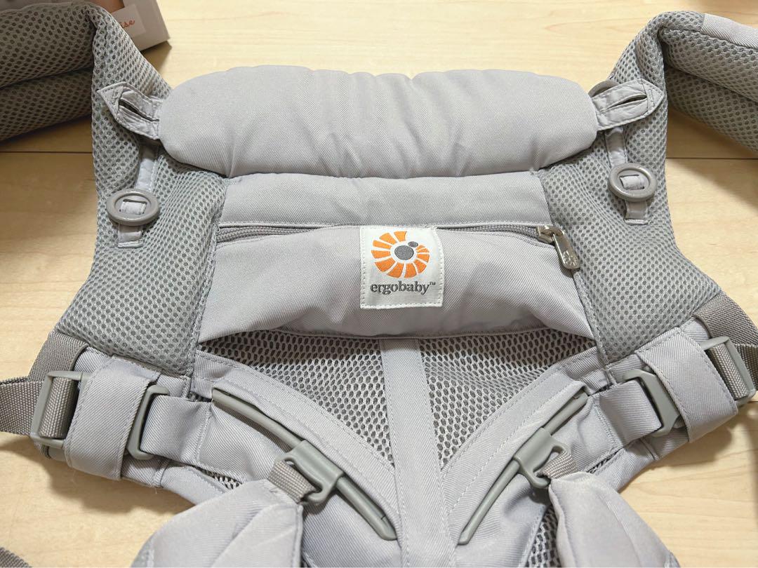 【極美品】ergobaby エルゴ　オムニ360 クールエア　抱っこ紐　グレー