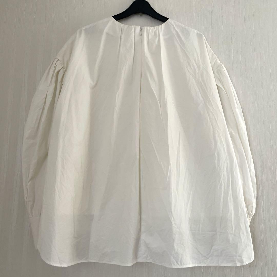 CLANE クラネ クルーネックボリュームスリーブバルーンシャツ 1