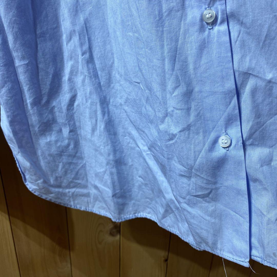 ss4745 ZARA ザラ 長袖シャツ 水色 ライトブルー L