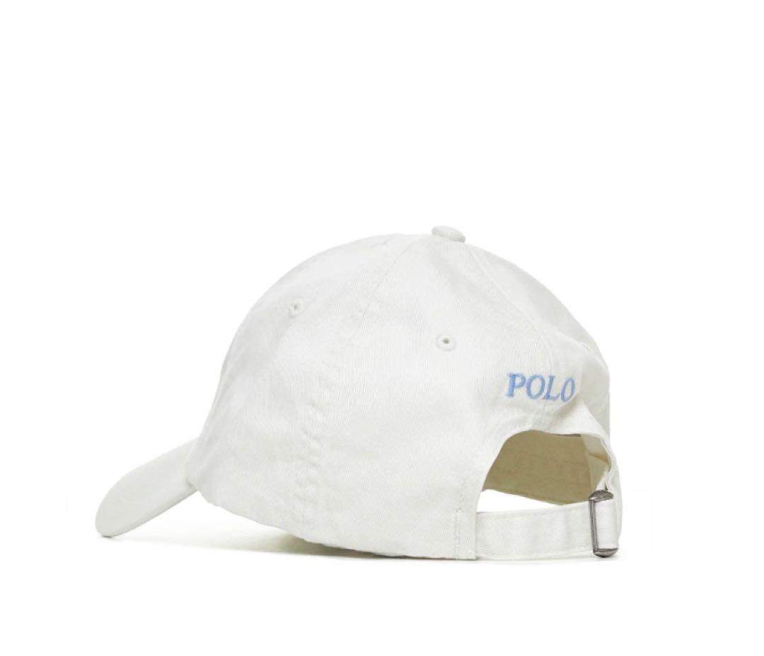 Ralph Lauren♡レア完売♡キャップ♡アイボリー✖️水色