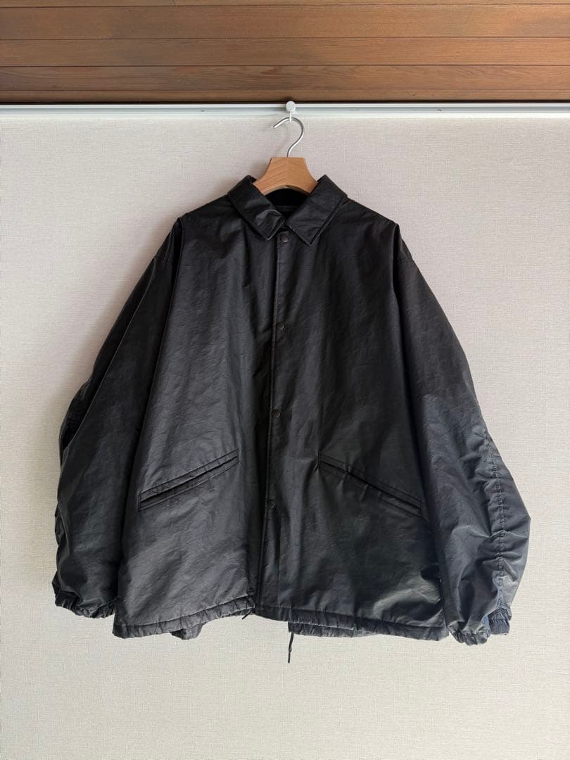 COMOLI ペーパーレザー コーチジャケットSize 2 AW24-25 - メルカリ