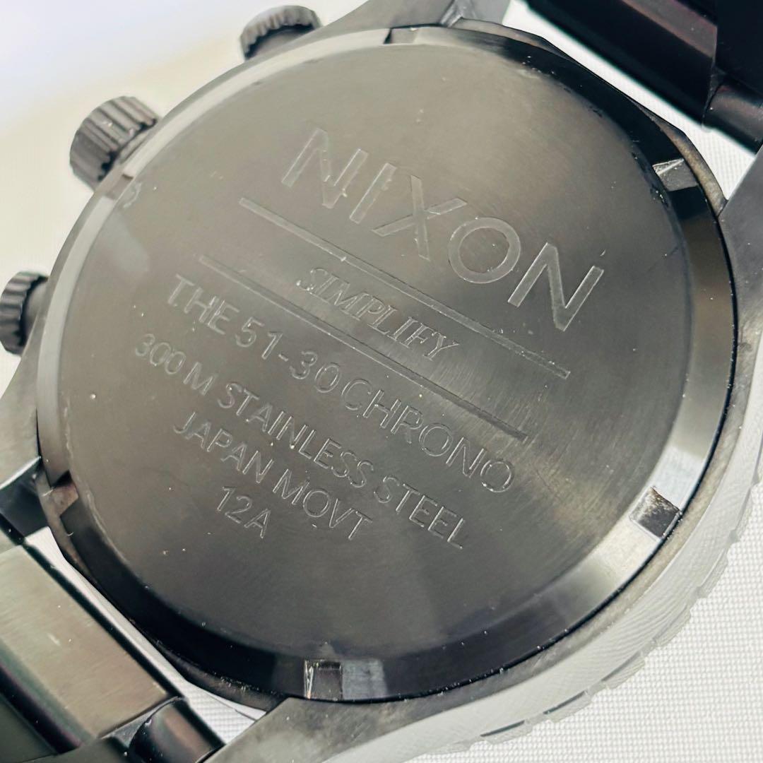 【激レア】NIXON 51-30 CHRONO 腕時計 ニクソン クロノ