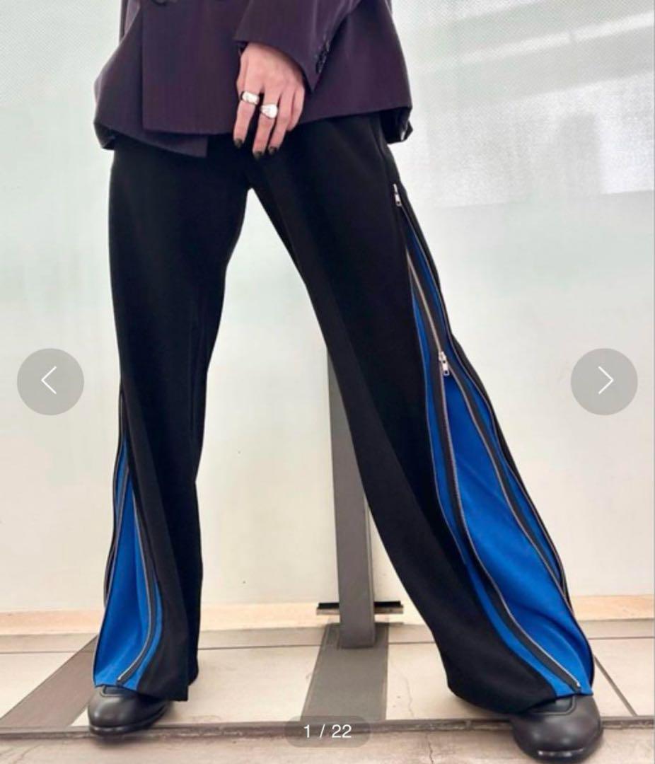 HARE ダブルZIPレイヤードラインパンツ 5,727円