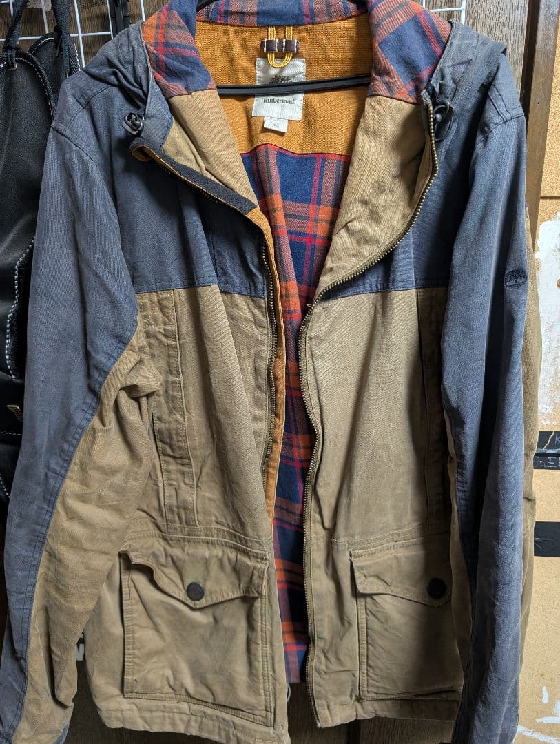 Timberland フード付きマウンテンパーカー XL