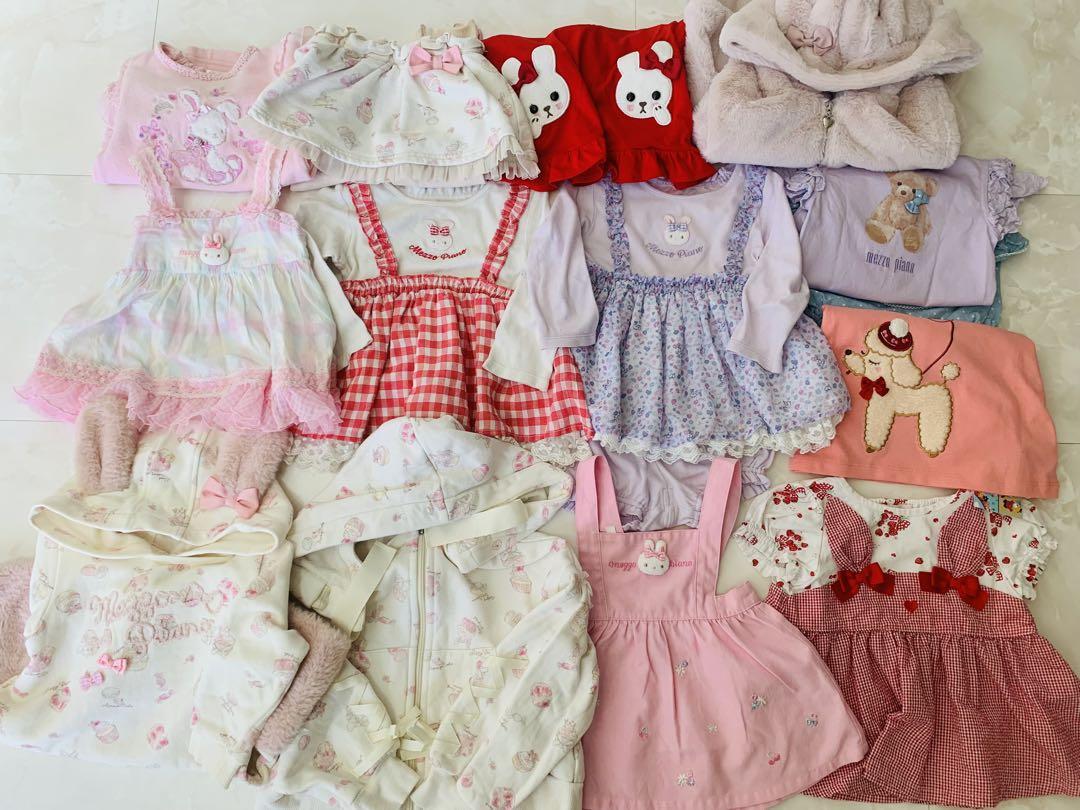 メゾピアノ♡お洋服セット♡うさぎくまスウィーツ♡セット