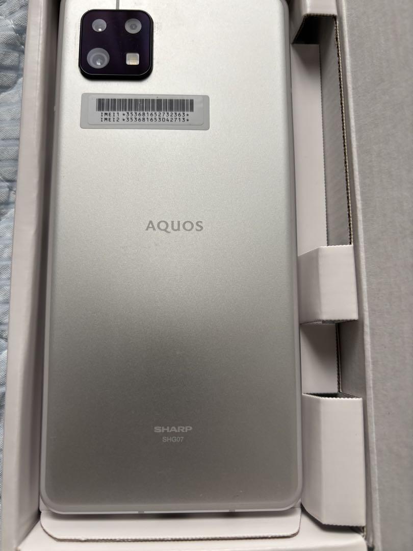 AQUOS sense6s SH07 silver - メルカリ