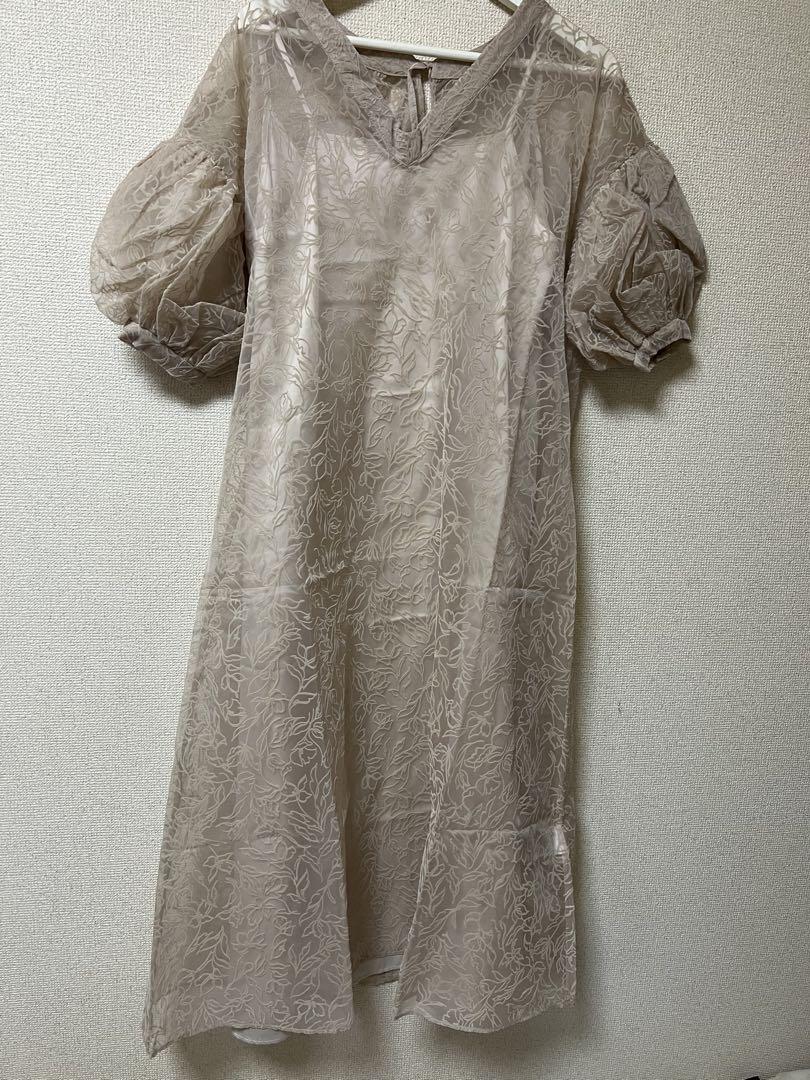 acka sheer loose one-piece