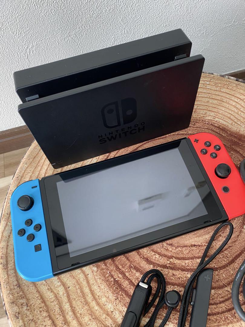 Nintendo Switch ニンテンドースイッチ本体　ネオン①　箱無し Nintendo Switch ニンテンドースイッチ本体 ネオン 箱無し
