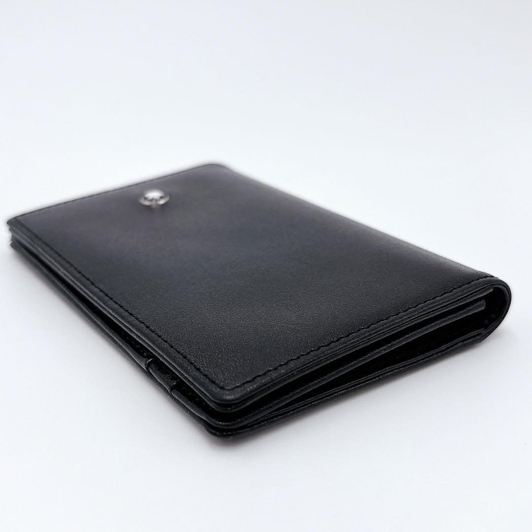 極美品＊MONTBLANC モンブラン マイスターシュテック 名刺入れ ブラック