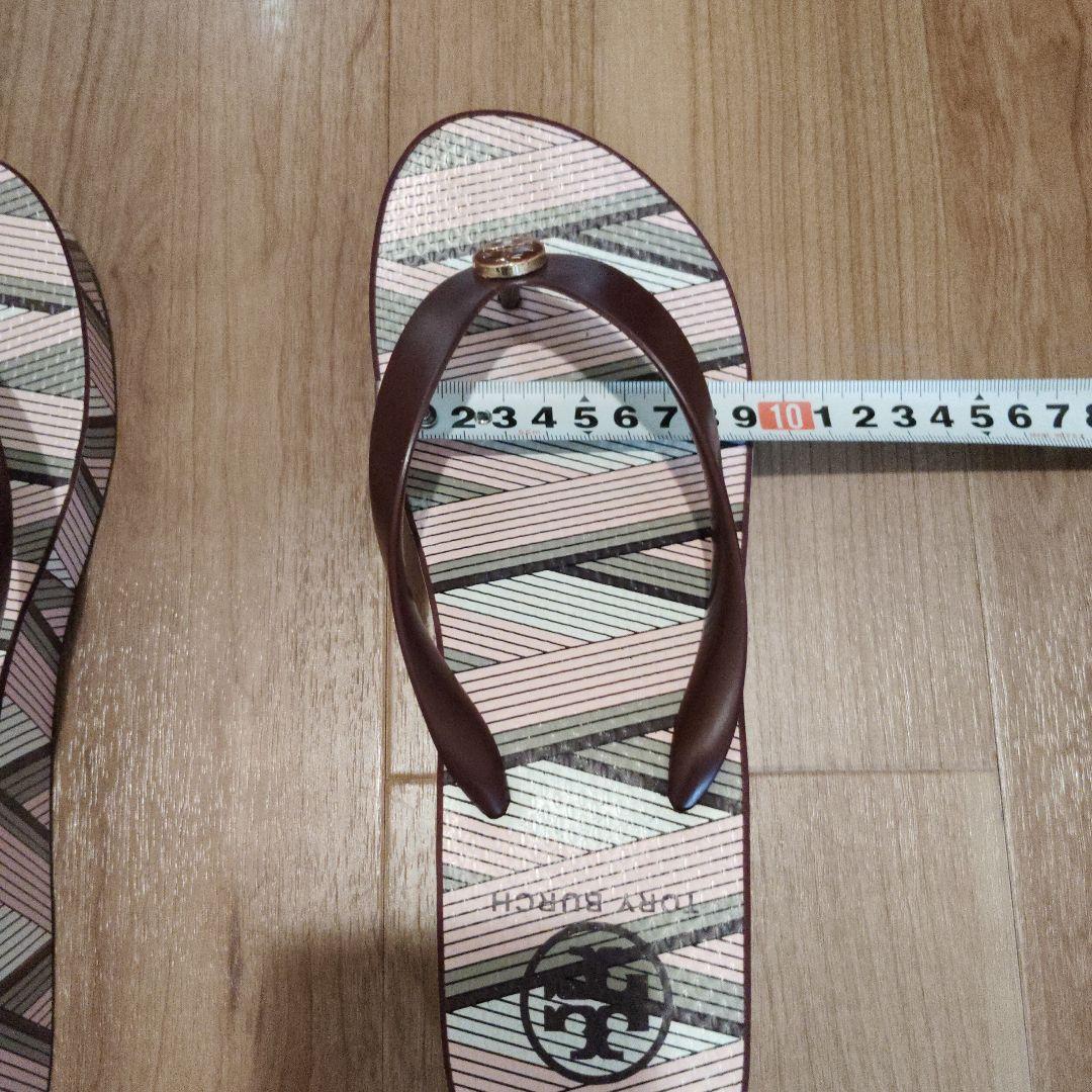 Tory Burch ビーチサンダル マルチカラー - メルカリ